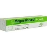 Verla-Pharm Arzneimittel MAGNESIOCARD 7.5 MMOL, 20 Brausetbl. (N1)