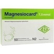 Verla-Pharm Arzneimittel MAGNESIOCARD 7.5 MMOL, 50 Brausetbl. (N2)