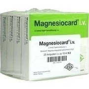 Verla-Pharm Arzneimittel MAGNESIOCARD IV, 20 Amp. i.v.