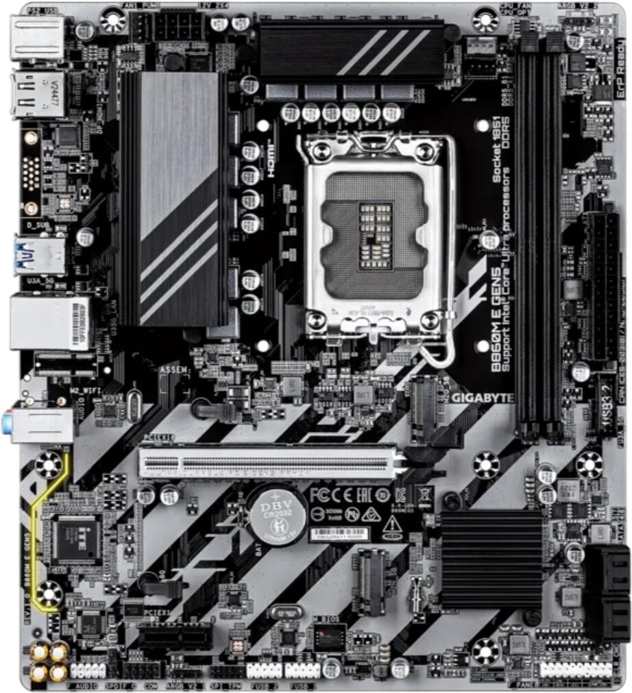 GIGABYTE B860M E Gen5 GIGABYTE B860M E Gen5