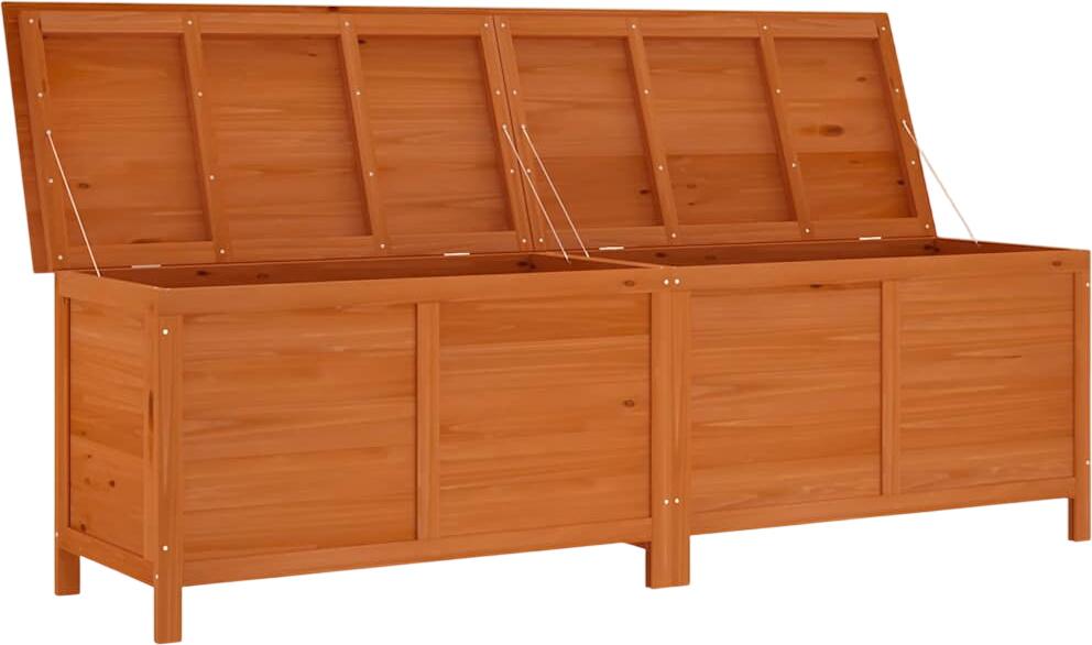 vidaXL Gartentruhe 198,5 x 50 x 56,5 cm (364763)