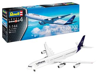 Revell Airbus A340-300 Lufthansa New Livery (03803)