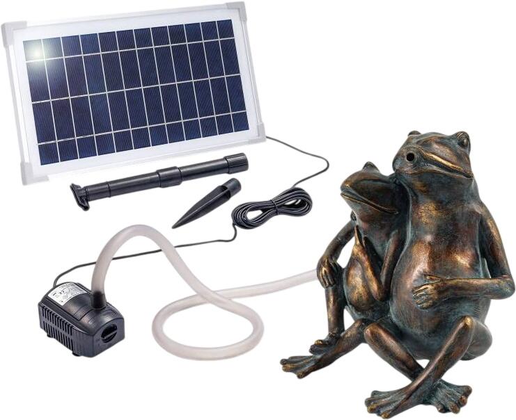 Esotec Solar Wasserspeier-Set Froschpaar (101657) Esotec Solar Wasserspeier-Set Froschpaar (101657)