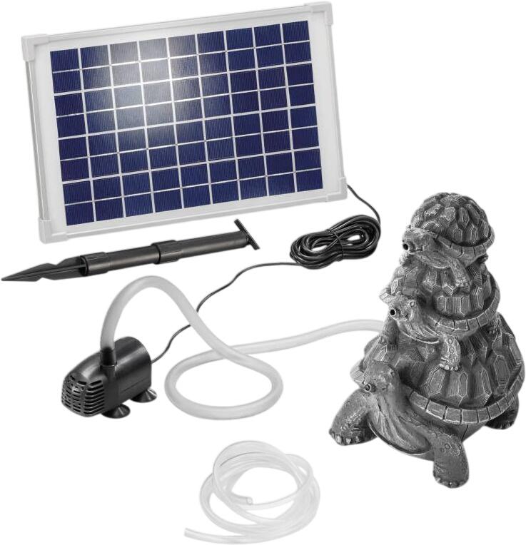 Esotec Solar Wasserspeierset Schildkröten Trio (101686) Esotec Solar Wasserspeierset Schildkröten Trio (101686)