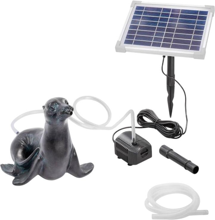 Esotec Solar Wasserspeierset Seehund Sammy (101676) Esotec Solar Wasserspeierset Seehund Sammy (101676)