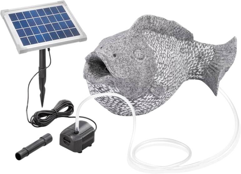 Esotec Solar Wasserspeier-Set Fisch (101665)
