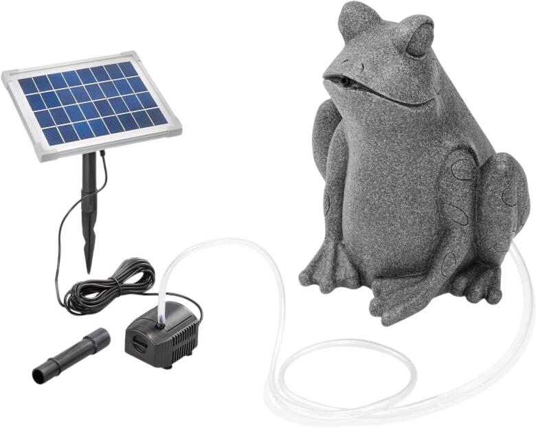 Esotec Solar Wasserspeier-Set Frosch (101668)