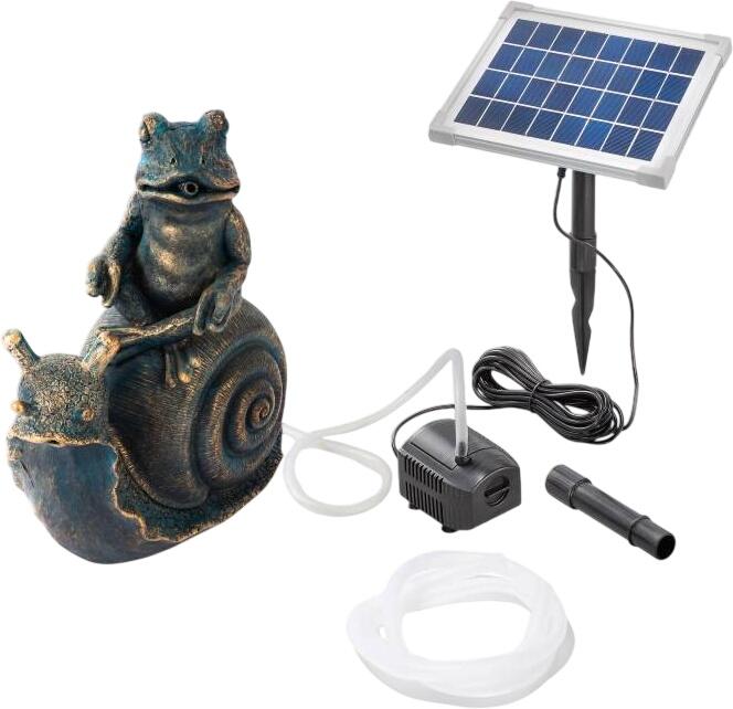 Esotec Solar Wasserspeier-Set Lilly und Nelly (101685)