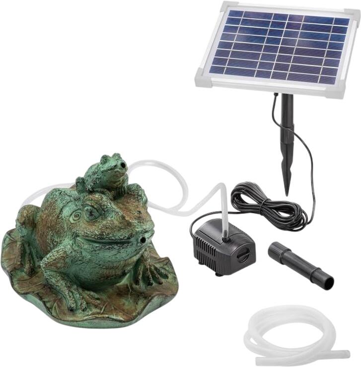 Esotec Solar Wasserspeierset Frosch Bruno & Pip (101677)