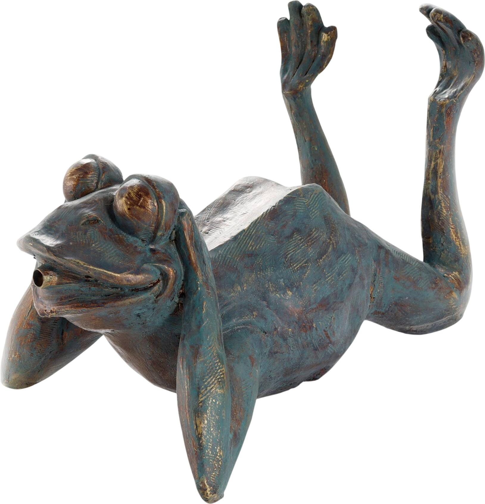 Esotec Wasserspeier-Figur liegender Frosch (100731)