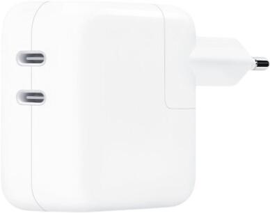 Apple 35W Dual USB‑C Port Power Adapter (MW2K3ZM/A)