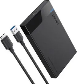 UGREEN 2,5 Zoll SATA Festplattengehäuse mit USB 3.0 Kabel (30848)