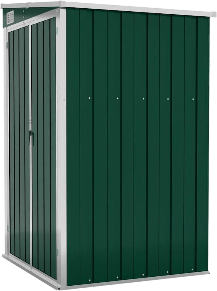 vidaXL Wand-Geräteschuppen Stahl 118 x 100 x 178 cm (316217)