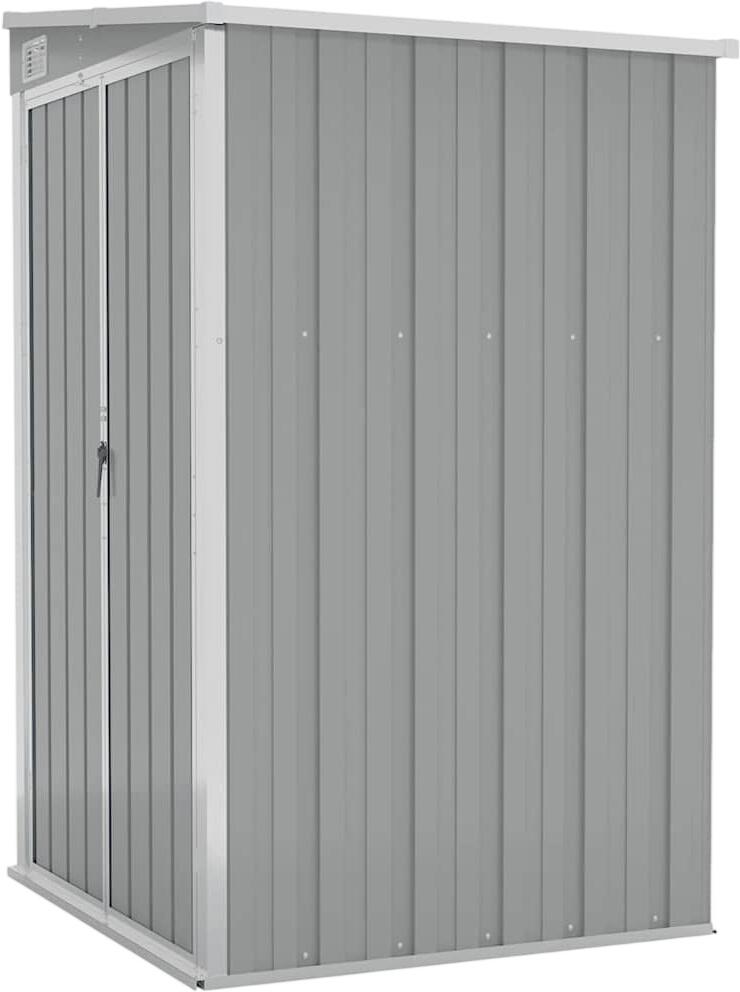 vidaXL Wand-Geräteschuppen Stahl 118 x 100 x 178 cm (316218)