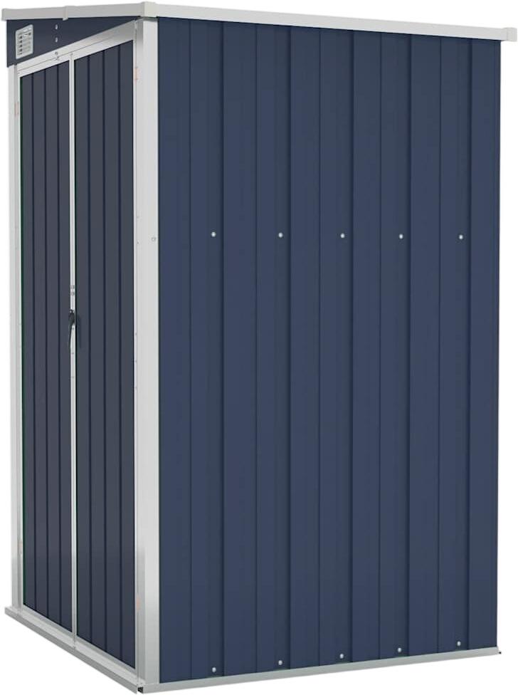 vidaXL Wand-Geräteschuppen Stahl 118 x 100 x 178 cm (316219)
