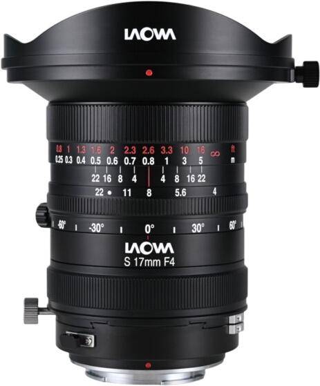 Laowa 17 mm F4 Zero-D Shift