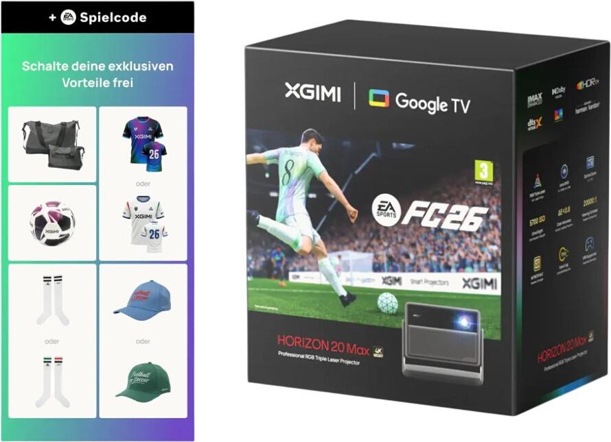 XGIMI Horizon 20 Max Limited Edition FC26