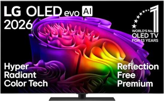 LG 55" OLED evo AI G6 4K Smart TV 2026 OLED55G69LS