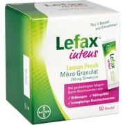 Bayer Vital Lefax intens Lemon Fresh 250 mg Granulat 50 Stück