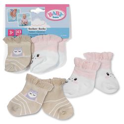 Zapf Creation Baby born Mode - Socken Schaf 2 Paar 43 cm (839041)