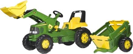 Rolly Toys rollyJunior John Deere mit rollyFarm Trailer Rolly Toys rollyJunior John Deere mit rollyFarm Trailer