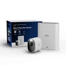 Arlo Ultra 3 Spotlight Kamera mit SmartHub (VMC5050-111EUS)