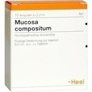 Biologische Heilmittel Heel MUCOSA COMP, 10 Amp. (N1)