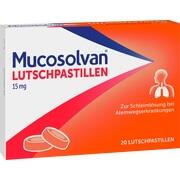A. Nattermann & Cie. MUCOSOLVAN LUTSCHPASTILLEN, 20 Lutschpastillen