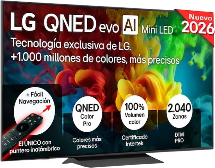 LG 55" QNED83 Mini-LED 4K (2026) 55QNED83B6A LG 55" QNED83 Mini-LED 4K (2026) 55QNED83B6A