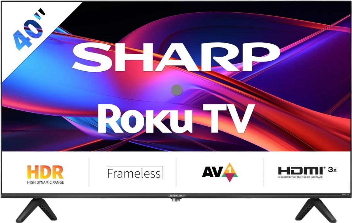 Sharp 40″ Full HD Roku TV 40GD2225E Sharp 40″ Full HD Roku TV 40GD2225E