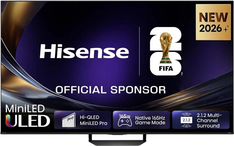 Hisense 55" ULED MiniLED Smart TV 4K 165 Hz 55U7S PRO
