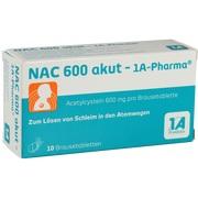 1A Pharma NAC 600 AKUT, 10 Brausetbl. (N1) 600 mg