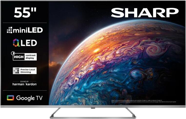 Sharp 55" 4K UHD QLED MiniLED Google TV 55JP7265E