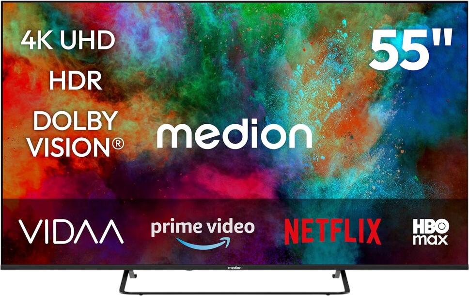 Medion 55" Life MD 855302 Smart-TV (2026) Medion 55" Life MD 855302 Smart-TV (2026)