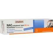 Ratiopharm NAC AKUT 600 HU, 20 Brausetbl. (N1) 600