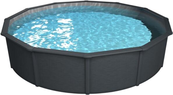 Steinbach Stahlwandpool Set Nuovo de Luxe II Ø 360 x 120 cm (012141G)