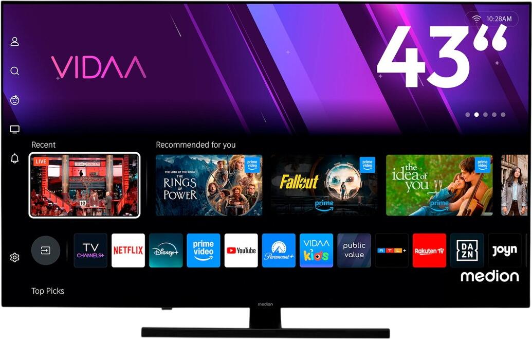 Medion 43" Life MD 843600 QLED Smart-TV