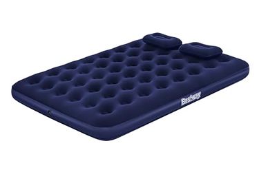 Bestway Luftbett für 2 Personen mit Handpumpe & 2 Kopfkissen 203 x 152 x 22 cm (67374_26)