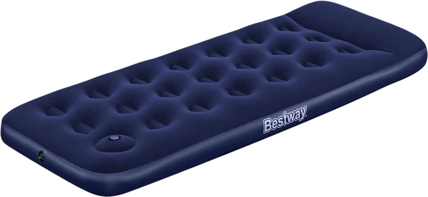 Bestway Single Luftbett mit integrierter Fußpumpe 185 x 76 x 28 cm (67223_26)