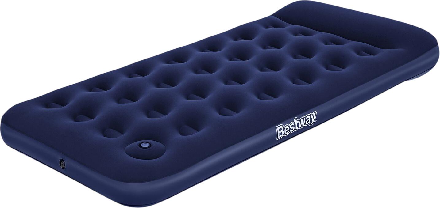 Bestway Single Luftbett mit integrierter Fußpumpe 188 x 99 x 28 cm (67224_26)