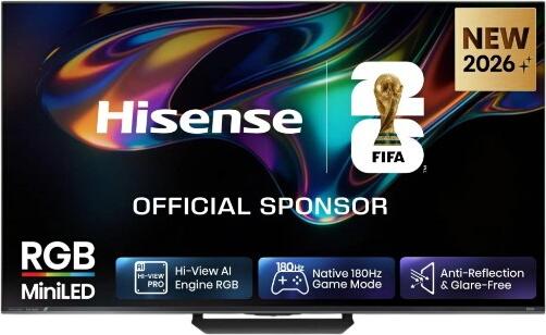 Hisense 65" UR8DS RGB MiniLED Smart TV 65UR8DS