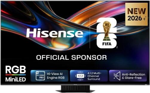 Hisense 75" UR9S RGB MiniLED Smart TV 75UR9S