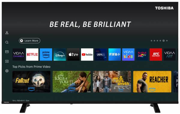 Toshiba 55" 4K UHD LED VIDAA TV 55UV1563DDW