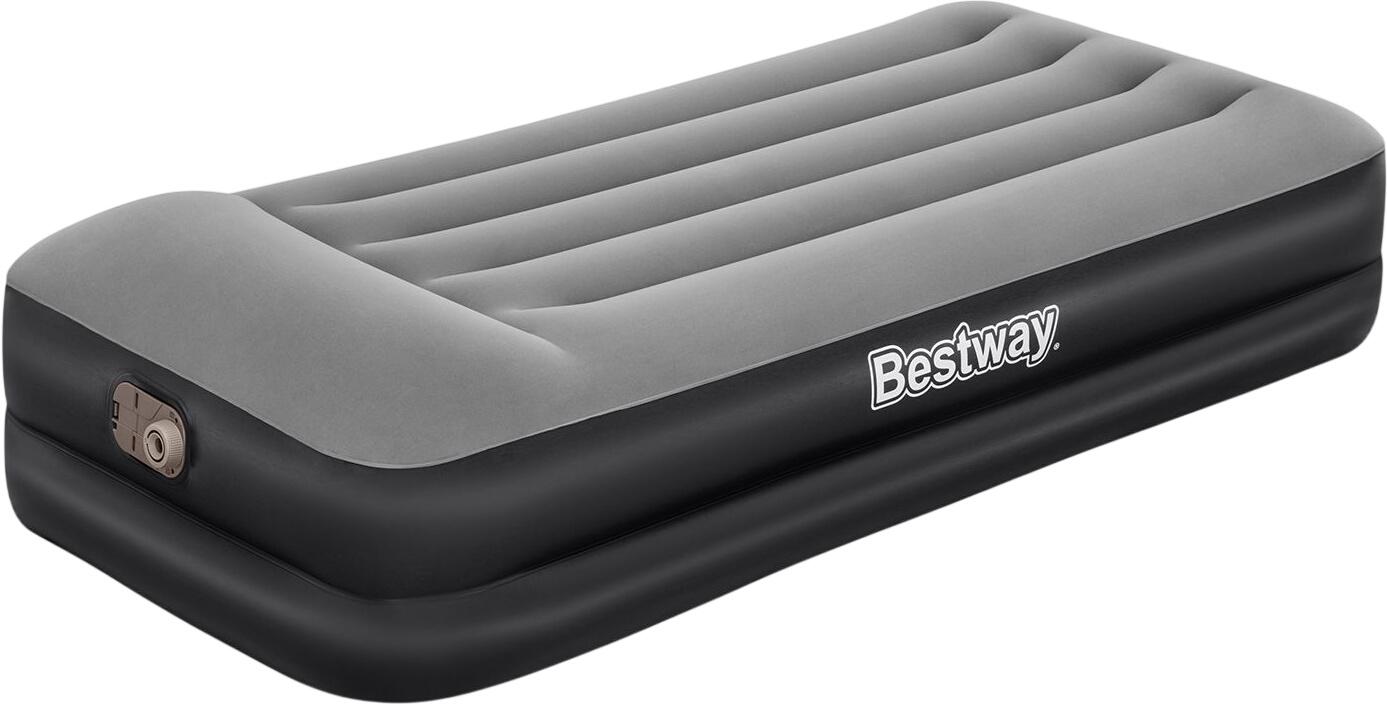 Bestway TriTech Single-Luftbett mit integrierter Elektropumpe 191 x 97 x 46 cm (67401_26)