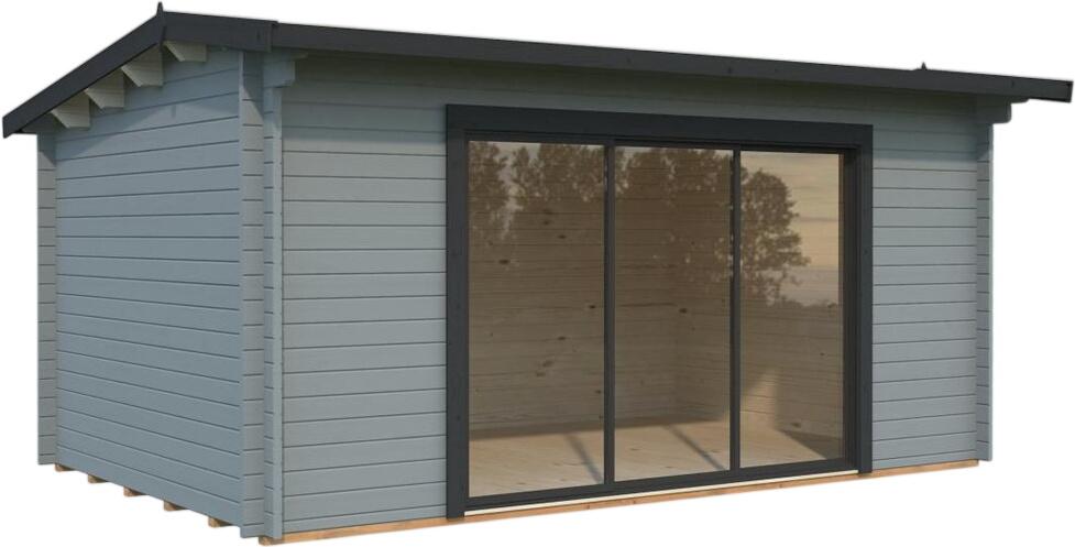 Palmako Ines 13,7 m² Slide Plus lackiert