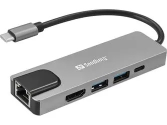 Sandberg USB-C 5in1 Travel Dock (336-99)