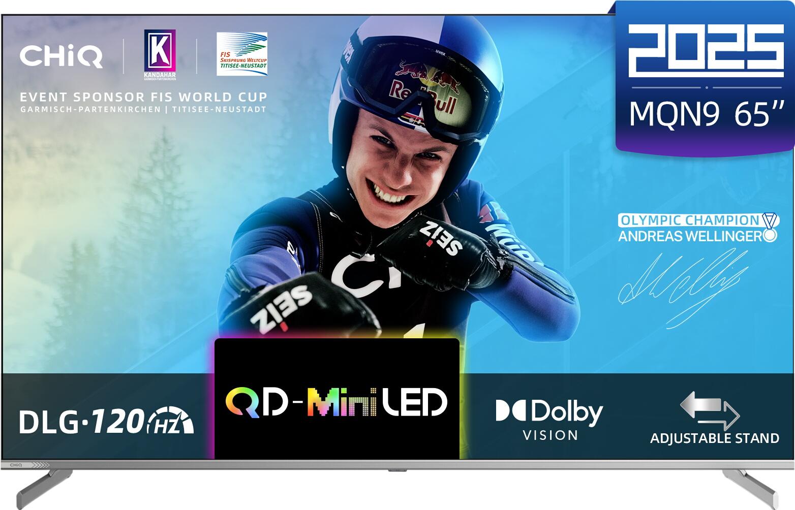 CHiQ 65" 4K QLED Mini-LED Smart TV M65QN9G CHiQ 65" 4K QLED Mini-LED Smart TV M65QN9G