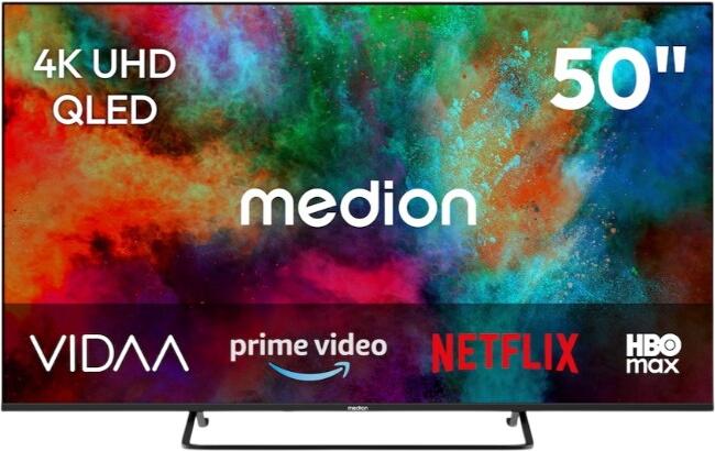 Medion 50" LIFE MD 850602 QLED Smart-TV (2026)