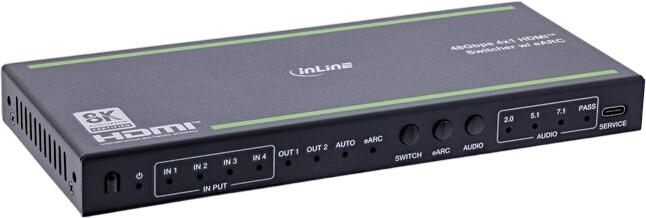 Inline HDMI Switch 4-fach 48Gb/s (57885A)