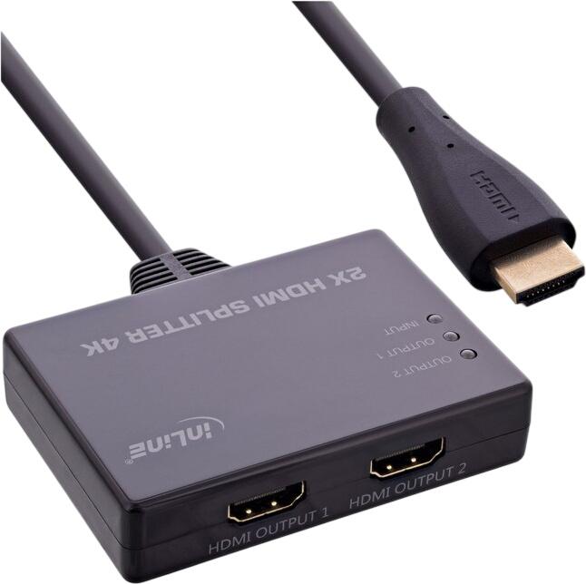 Inline HDMI Splitter/Verteiler 2-fach (65009C)